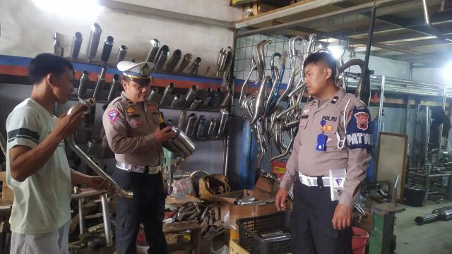 larangan knalpot brong