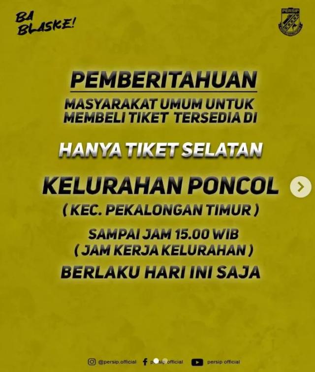 tiket final