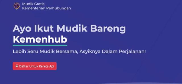 daftar mudik gratis 2024