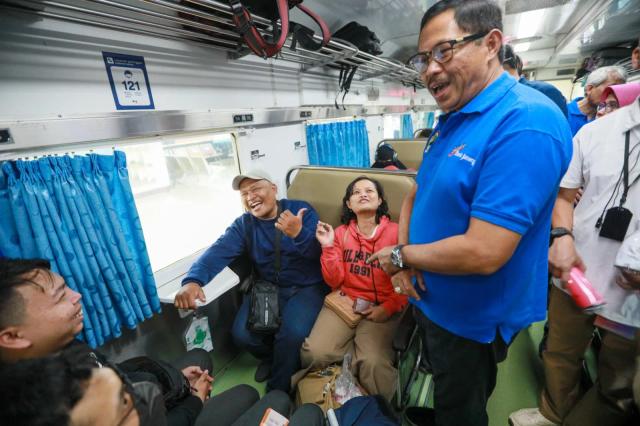 Mudik gratis pakai kereta