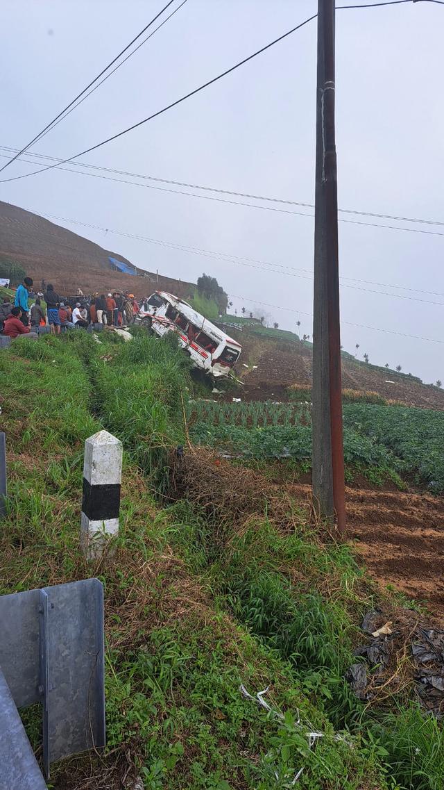 Kecelakaan di bukit barisan