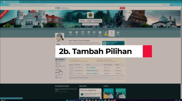 Tutorial tambah pilihan