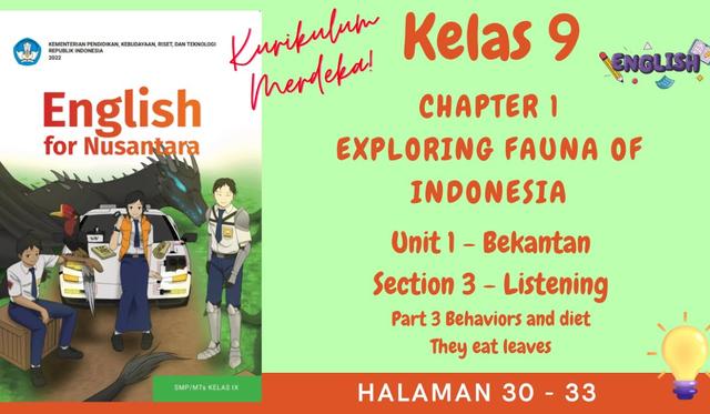 Kunci jawaban bahasa inggris kelas 9 halaman 30