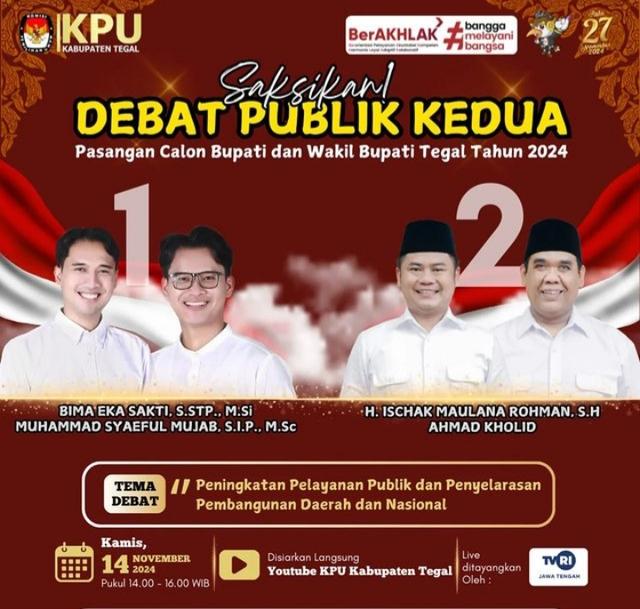 Debat Pilkada Kabupate Tegal