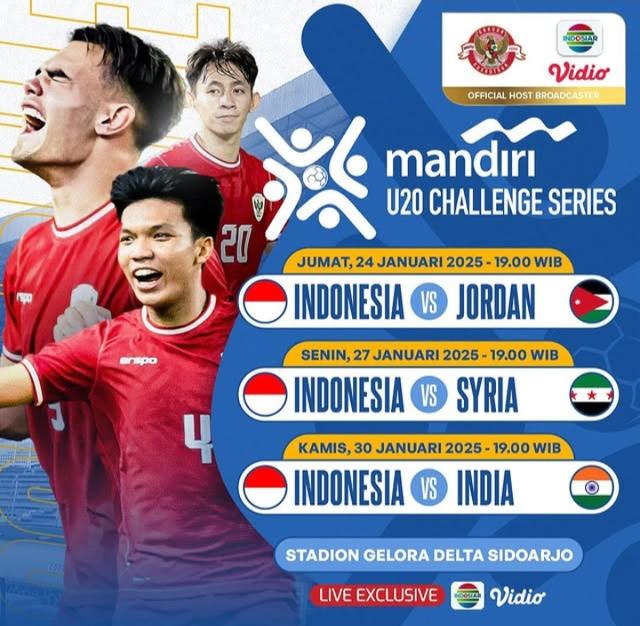 Jadwal timnas Indonesia