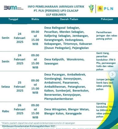 PLN kebumen