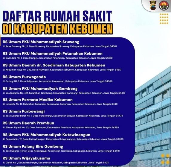 rumah sakit di Kebumen