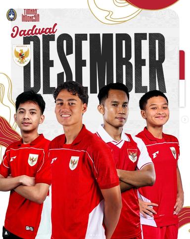 Jadwal Lengkap Timnas Indonesia Desember 2025: Deretan Laga Panas dari SEA Games hingga FIFAe World Cup. (Foto : Instagram Timnas Indonesia)