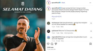 Roberto De Zerbi Tottenham