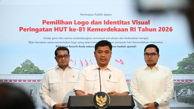 polling logo hut ke-80 kemerdekaan ri
