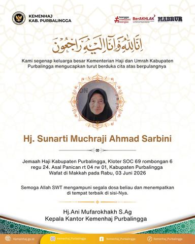 jemaah haji purbalingga meninggal dunia