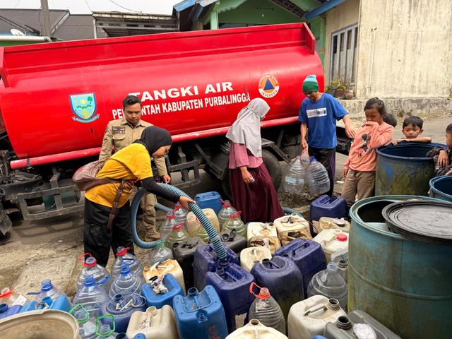 droping air bersih