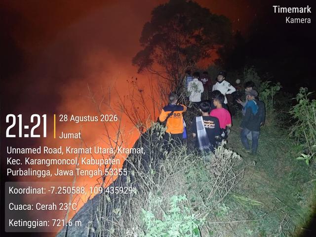 Kebakaran hutan lowo ijo