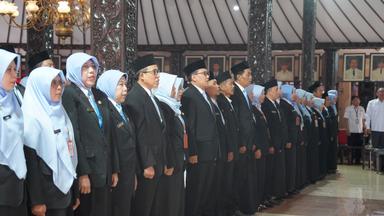 pengukuhan 135 kepala sekolah