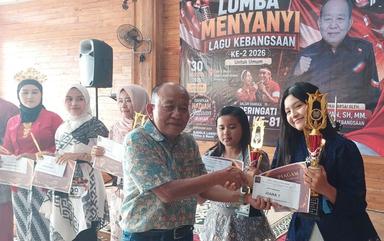 lomba menyanyikan lagu kebangsaan