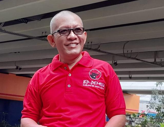 Sekretaris DPC PDI Perjuangan Kabupaten Banyumas, Arie Suprapto
