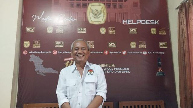 Koordinator Teknis KPU Cilacap weweng maretno