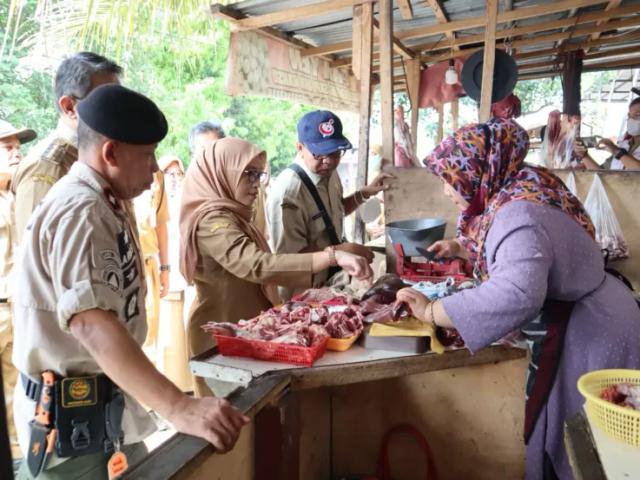 Sidak pasar di Banjarnegara