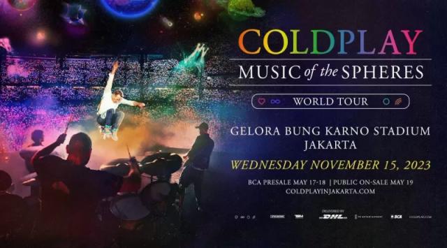 konser Coldplay di Jakarta