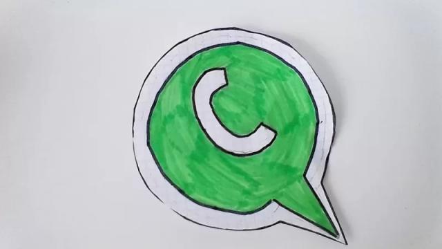 Gambar sebuah logo telepon dengan bulatan berwarna hijau.