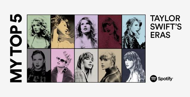tren Top 5 Taylor Swift's Era Spotify
