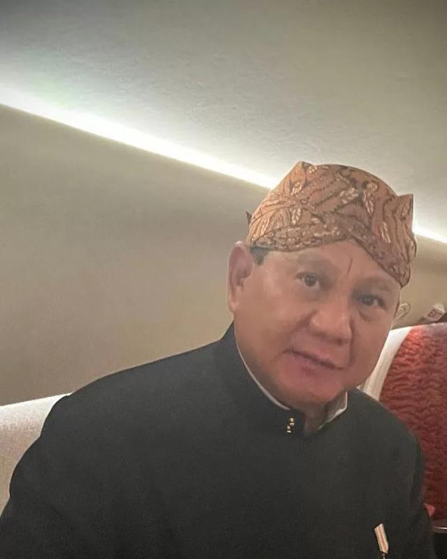 Potret Menteri Pertahanan Republik Indonesia, Prabowo Subianto yang ternyata punya trah Banyumas.