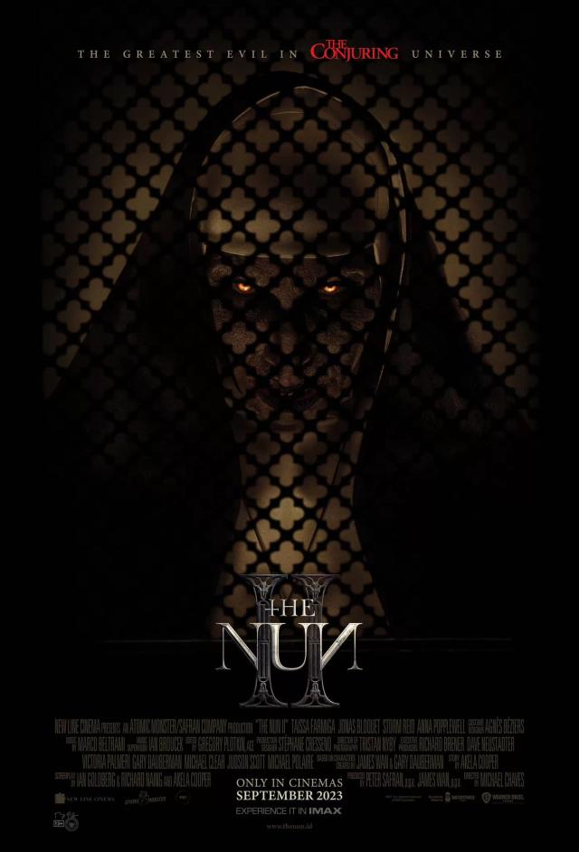 Gambar poster dari film The Nun 2 yang tayang resmi di Purbalingga.