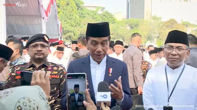 Jokowi Jawab Pertanyaan Puan