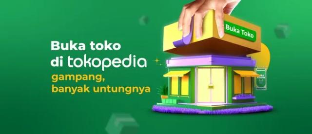 cara buka toko online di Tokopedia