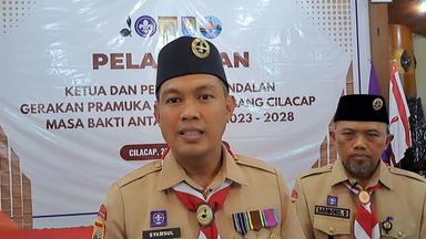 Bupati Cilacap Syamsul Auliya Rachman memberikan keterangan terkait 8 Kepala OPD segera dilantik dalam waktu dekat. (Ulul Azmi).